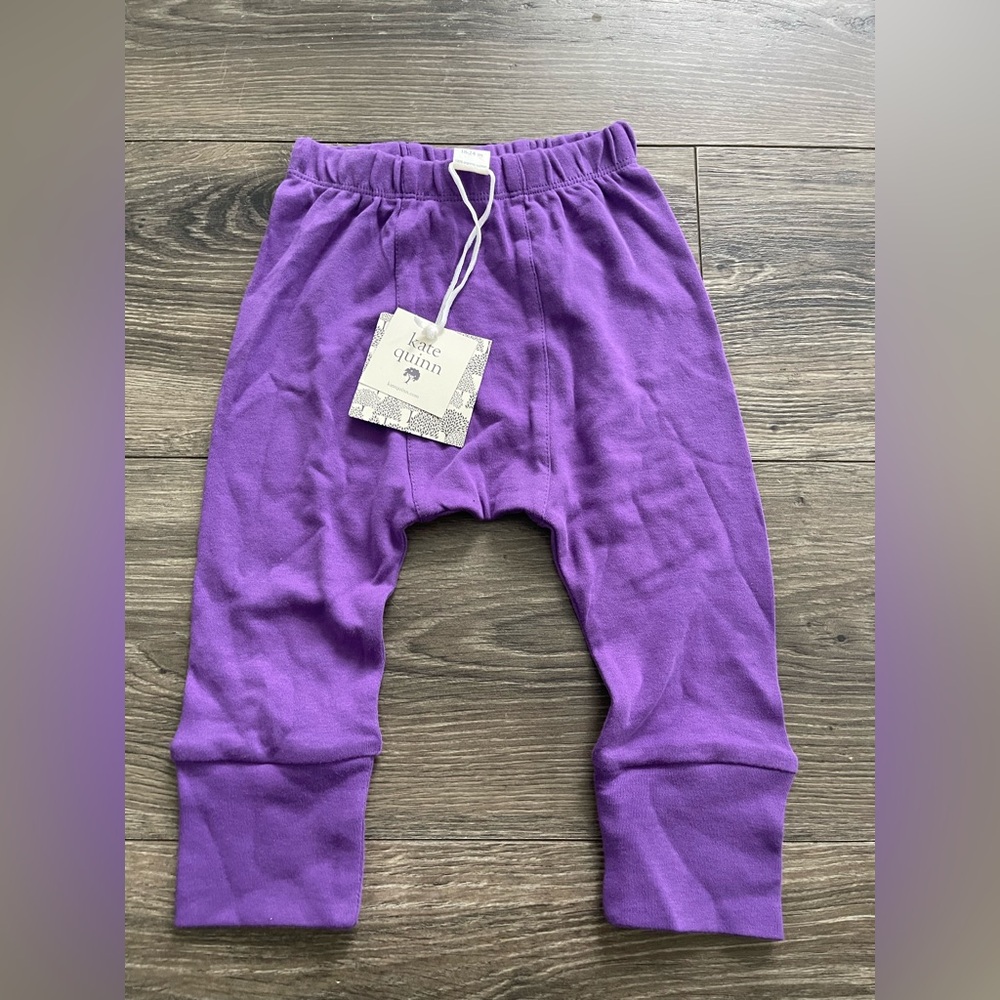 Kate Quinn Rich Purple Kids Sweatpants